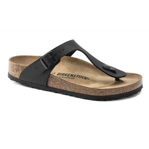 Birkenstock Kids Gizeh Birko-Flor - Black Sandals